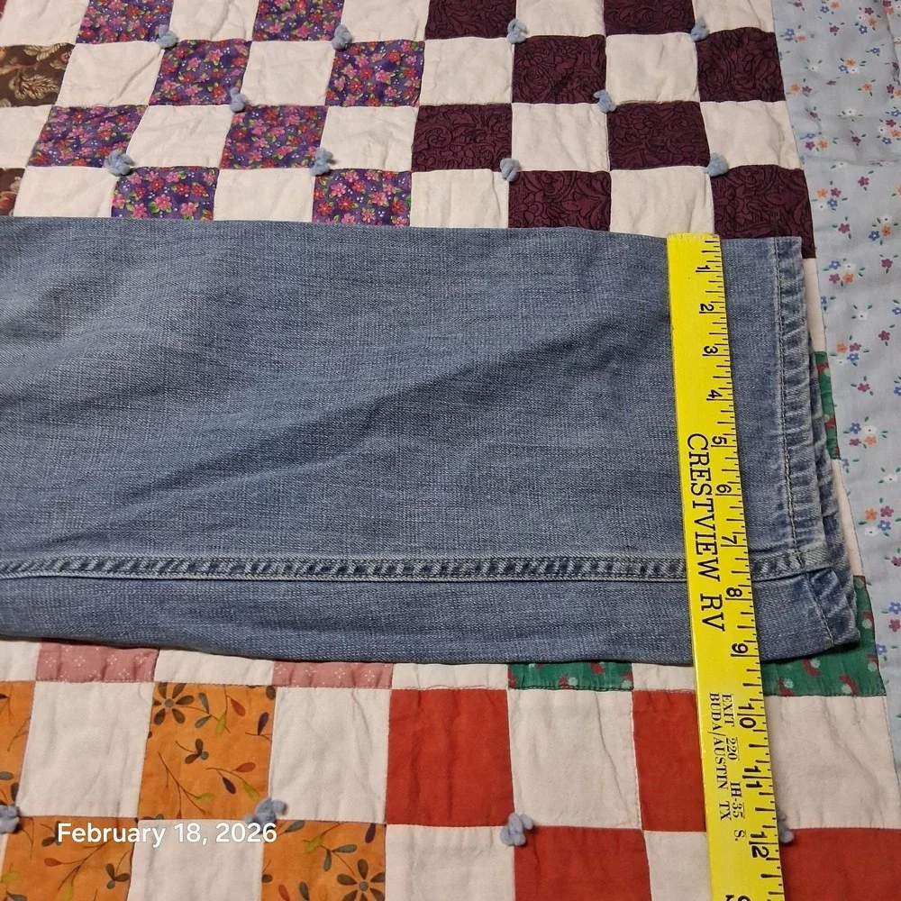 Y2K Levi 559 Relaxed Straight 32x32 Blue Stone Wash Jeans Mens‎
